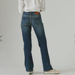 Lucky Brand Easy Rider Jean mid rise straight fit boot cut dark wash size 2 26 Photo 1