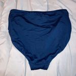 Kona Sol Navy Blue High Waisted Bikini Bottom Photo 2