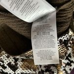 Michael Kors  Sequined Animal Print Top, Crewneck, Size S, New without Tag Photo 8