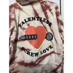 Elements By Talentless Screw Love Oversized Sweatshirt Graphic TieDye Sze Medium Red Photo 3