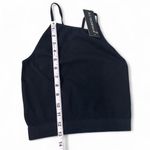 Ribbed Crop Top and Bike‎ Shorts Set Black Size L Photo 11