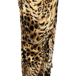 Contempo Casuals Vintage 80's Size Medium Leopard Print Midi Dress Sleeveless Photo 3