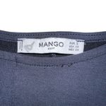 Mango  Twist Front Dress Casual Stretch Elegant Dark Blue Dress XS‎ Photo 9