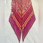 Oscar de la Renta Thin Long Silk Neck Scarf Photo 1