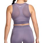 Nike NWT  Pro Mesh Tank Top Small In Color  Daybreak/White - FN7387 509 Photo 5