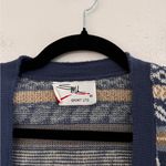 Vintage Winter Inspired Sweater Vest M Blue Size M Photo 1