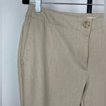 J. Jill‎ Tan Neutral Straight Leg Career Work Office Slack Stretch Pants Size 8 Photo 1