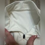 Nike Air Swoosh 1/2 Zip White Sports Bra, Size 2XL Photo 6