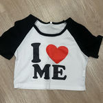 & Other Stories Black and White Crop Top Photo 0