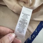 Aidan Mattox  Dress Womens 6 Blue Lace Cocktail Fit Flare‎ Sleeveless Party Photo 5