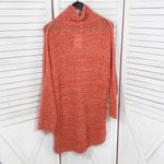 Free People She’s All That Alpaca Knit Funnel Neck Tunic Sweater Orange XS Photo 8
