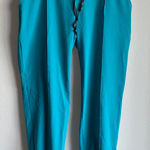 AUW SoMi Teal Jogger Scrub Pants Womens Small Photo 0