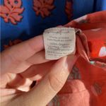 Printfresh  Blue and Orange Floral Mini Dress Photo 4