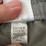 Old Navy  Linen Blend Drawstring Crop Pants Womens‎ LP Petite Casua Photo 3