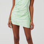 RAYS FOR DAYS Women’s Viscose‎ Elena Elegant Green Draped Dress Size S Photo 0