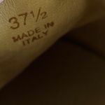 M.Gemi The Cerchio Leather Slip On Woven Sneaker Gray Size 7 Photo 4