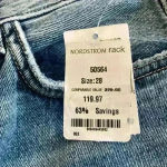 L'Agence New with tags l’agence Adele high rise crop stove pipe jeans in size 28 Photo 7