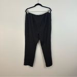 J. Jill Black and Gray Patterned Pull On Ponte Slim Leg Dress Pants Size Large Photo 4