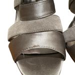 BCBGMAXAZRIA Rosalind Strappy Platform High Heel Sandals Mushroom Women 10M Photo 5