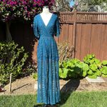 Socialite Embroidered lace jumpsuit Photo 6