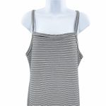 Kendall + Kylie  Striped Sleeveless Dress L Photo 2