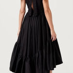 Making The Cut Elegant Black Evening Gown Size Small New Ruffle High Low Photo 0