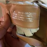 Caslon Neutral Suede Stacked Heel Minimalist Coastal Grandma Sandals Photo 8