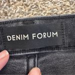 Denim Forum Revolve Black The Arlo High Rise Straight Jeans Womens 24 Fall Denim Photo 6