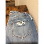 KanCan Signature Ultra High Rise mom jeans Tapered Size 32 destroyed. Photo 3