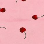 Zaful β
Pink Cherry Print Baby Tee Crop Top T-Shirt by β
Photo 1