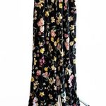 Band of Gypsies Strapless Floral Black Jumpsuit Photo 1
