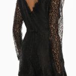 Anthropologie Long Sleeve Lace Romper, Size 8 Photo 4