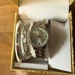 Folio Silver Watch and Bracelet Set Photo 1