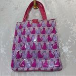 Loop Pink Cat Print Tote Bag Waterproof Photo 3
