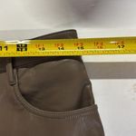 Wilfred Brown faux Leather Straight Leg Pants 8 chocolate mocha fall winter Photo 11