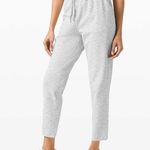 Lululemon Pants Womens Sz 4 Keep Moving 7/8 High-Rise Jacquard Silver Drop Vapor Photo 0