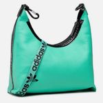 Adidas NWT  Reversible Mini Airliner Bag Mint Green Teal Hobo Shoulder Bag Photo 1