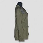 Mudd Vintage Y2K Jacket Embroidered Military Green M Photo 2