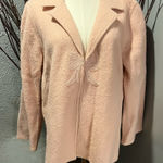 Alfred Dunner 🌸 PINK WOOL JACKET WITH BEADED BOW SIZE SMALL🌸 Photo 0