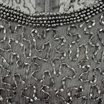 Scala  beaded fringe silk dress formal cocktail party mother of the bride 2x Plus Photo 9