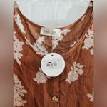 Peach Love California Peach Love CA floral top NWT Photo 3