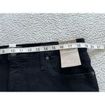 Madewell  Womens Mid-Rise Full Length Kick Out Black Denim Jeans Size 32 Photo 9