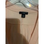 Ann Taylor  Petite Short Sleeve Button Down Cardigan Peach XSP‎ Photo 1
