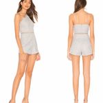 by the way. NWT X Revolve Liv Lace Romper in Light Blue Size Medium Photo 7
