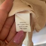 Amanda Uprichard Pink 100 Silk Lace-Up Long Sleeve Tunic Mini Dress Women Medium Photo 9