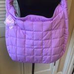 Ulta Beauty Lavender Quilted Shoulder Bag Purple Photo 3