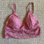XOXO Pink Lace Bralette Photo 0