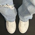Soda White Vegan Leather Sneakers Photo 1