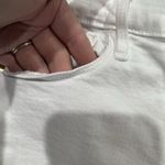 Frame Denim Size 25 Jeans Le Skinny De Jeanne Blanc White Step Raw Hem Low Rise Photo 5