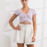 PaperMoon EVELYN FRONT STRING CROP TOP Photo 9
